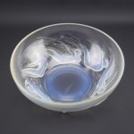 Rene Lalique opalescent Ondines glass bowl