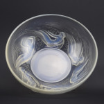 Rene Lalique opalescent Ondines glass bowl