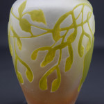 Galle cameo glass Sycamore vase C1908