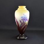 Galle cameo glass Lily vase C1925