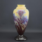 Galle cameo glass Lily vase C1925
