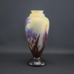 Galle cameo glass Lily vase C1925
