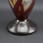 Galle cameo glass Lily vase C1925