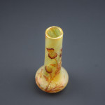 Daum cameo glass thistle vase thistle C1900