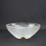 Rene Lalique opalescent coquilles bowl No4