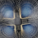 Rene Lalique opalescent coquilles bowl No4