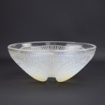 Rene Lalique opalescent coquilles bowl No4