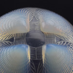 Rene Lalique opalescent coquilles bowl No4