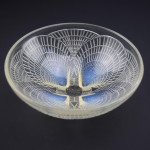Rene Lalique opalescent coquilles bowl No4