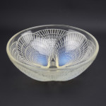 Rene Lalique opalescent coquilles bowl No4