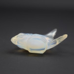 Rene Lalique opalescent fish Cachet