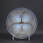 Rene Lalique opalescent coquilles no4 Plate