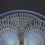 Rene Lalique opalescent coquilles no4 Plate