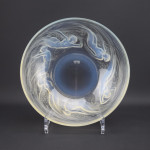 Rene Lalique opalescent Ondines glass bowl