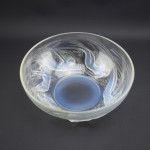 Rene Lalique opalescent Ondines glass bowl