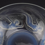 Rene Lalique opalescent Ondines glass bowl