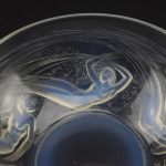 Rene Lalique opalescent Ondines glass bowl