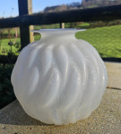 Rene Lalique Opalescent Marisa vase