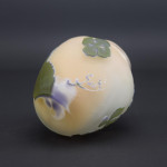 Small Galle cameo glass hydrangea vase