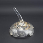 Rene Lalique Anemone Fermee flower paperweight