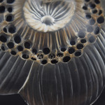 Rene Lalique Anemone Fermee flower paperweight