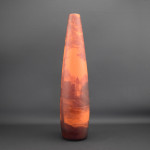 Richard Loetz cameo glass vase Castle scene