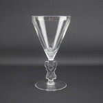 Rene Lalique Strasbourg Bordeaux wine glass
