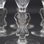Rene Lalique Strasbourg Madeira glasses x 5