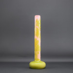 Galle cameo glass fire polished stick vase