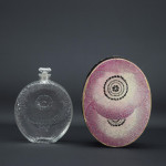 Rene Lalique Pavot perfume bottle with box