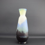 Large Galle Landscape vase C1910