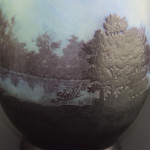 Large Galle Landscape vase C1910