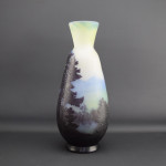 Large Galle Landscape vase C1910