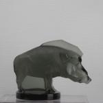 Rene Lalique topaz sanglier mascot