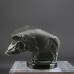 Rene Lalique topaz sanglier mascot
