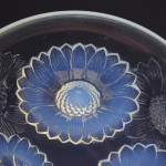 Rene Lalique opalescent vernon shallow bowl