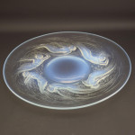 Rene Lalique opalescent Ondines plate