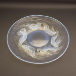 Rene Lalique opalescent Ondines plate