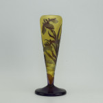 Galle aquatic iris vase