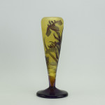 Galle aquatic iris vase