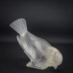 Rene Lalique Moineau hardi paperweight