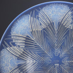 Rene Lalique large opalescent Oeillets shallow Bowl