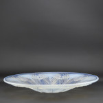 Rene Lalique large opalescent Oeillets shallow Bowl