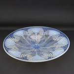 Rene Lalique large opalescent Oeillets shallow Bowl