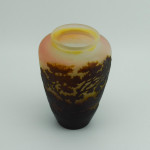 Galle landscape vase