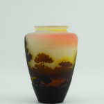 Galle landscape vase