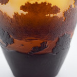 Galle landscape vase
