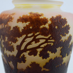 Galle landscape vase