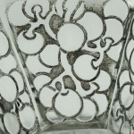 Rene Lalique Raisins six pans bowl