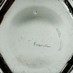 Rene Lalique Raisins six pans bowl